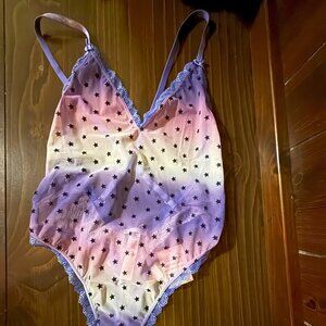 Savage X Fenty Mesh Stars Teddy